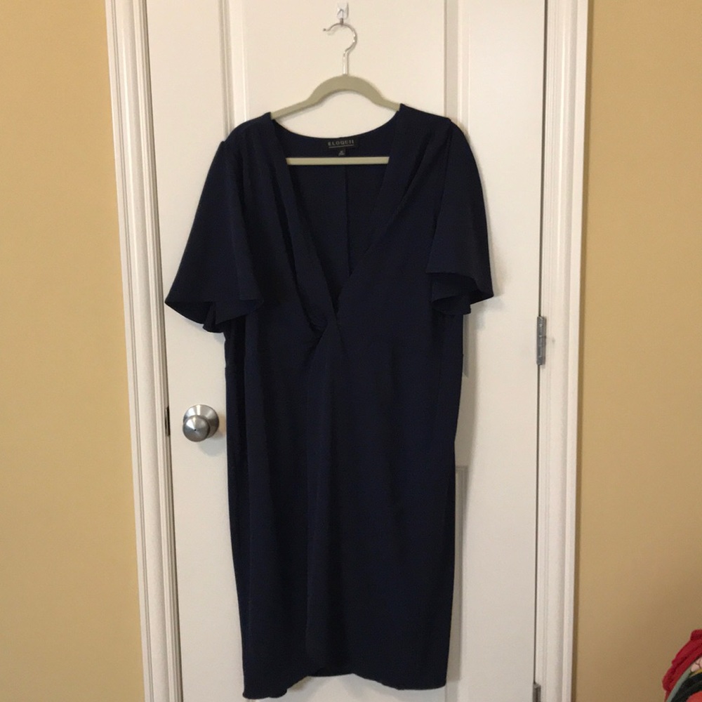 Navy blue dress